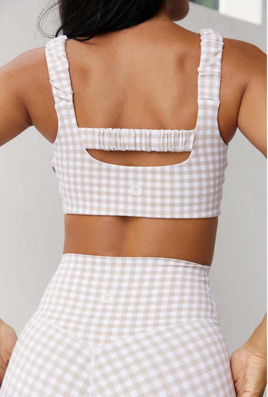 The Lana Ruched Sport Crop