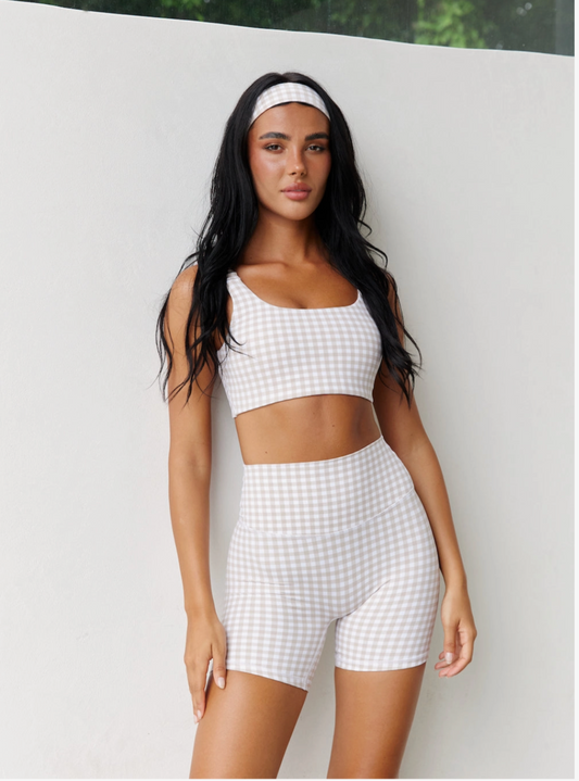 The Lana Ruched Sport Crop