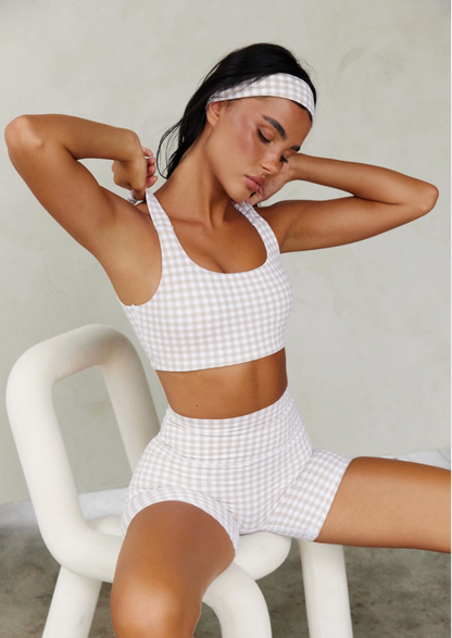 The Lana Ruched Sport Crop